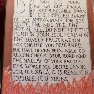 Picture frame with picture